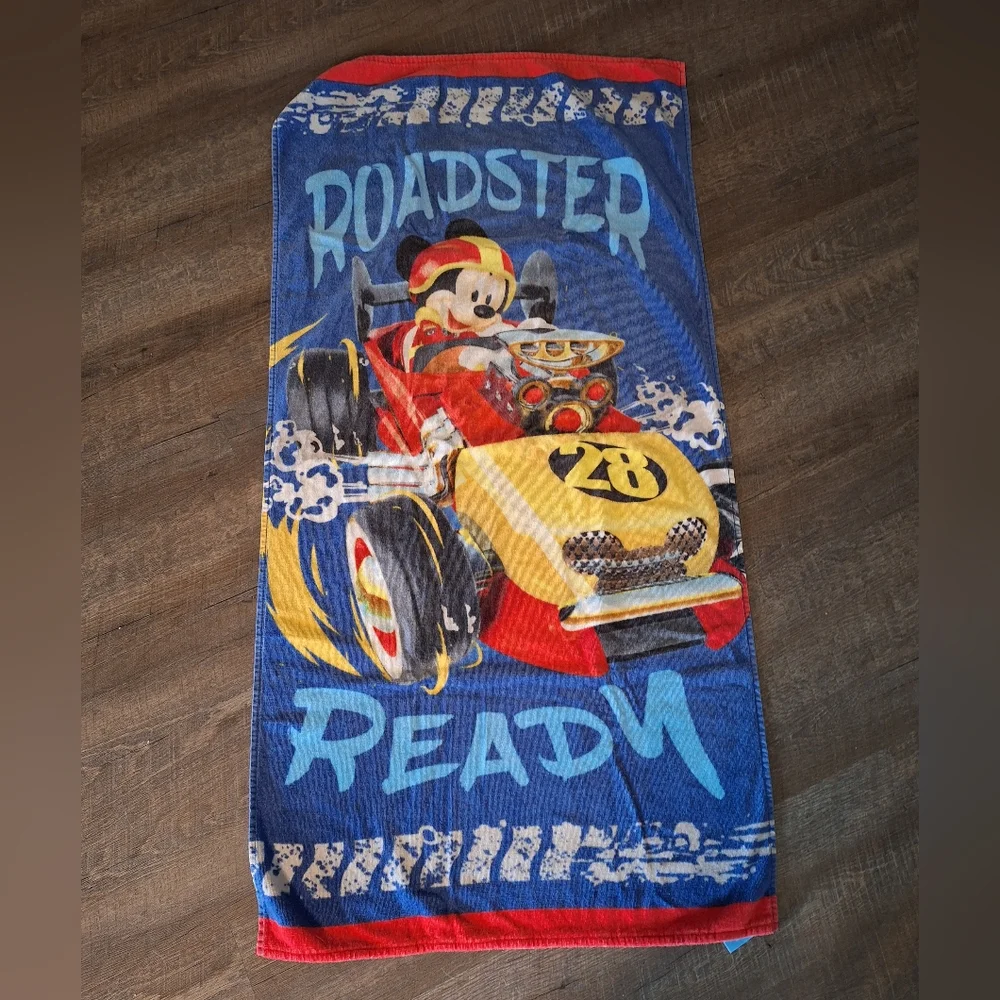 2 vintage Disney Mickey Mouse beach towels